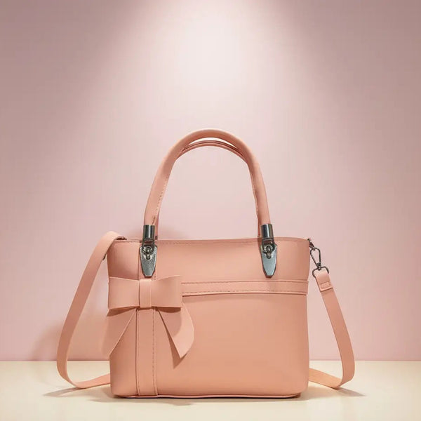 Top Handle Bag with Crossbody Strap