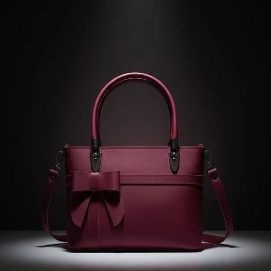 Top Handle Bag with Crossbody Strap